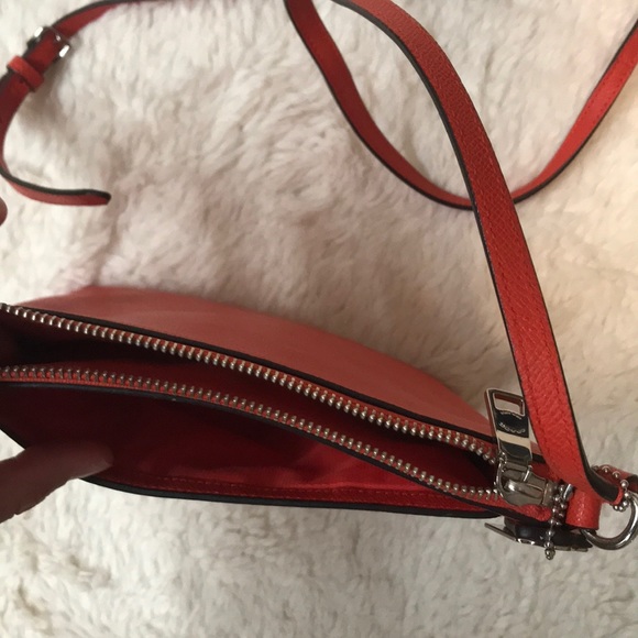 Coach Courier Textured Leather Crossbody Bag - Picture 4 of 4